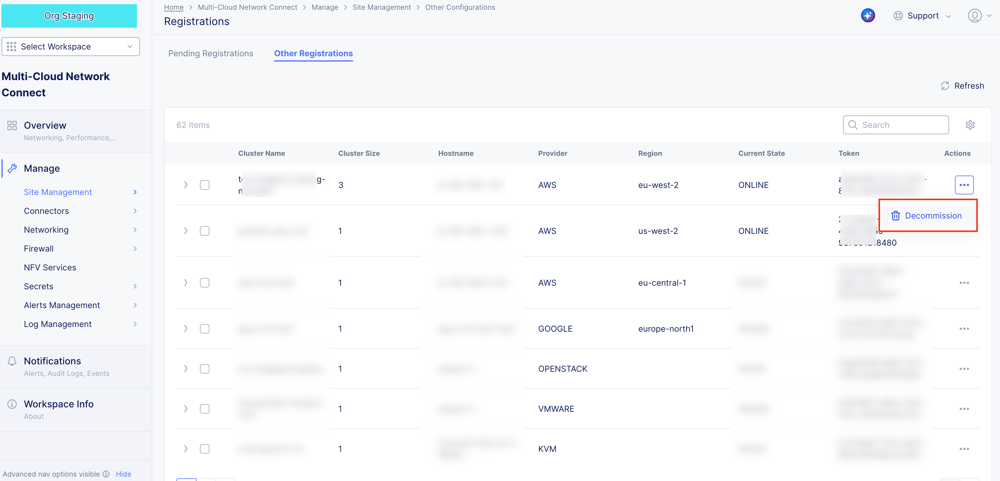 Figure: Decommission Site